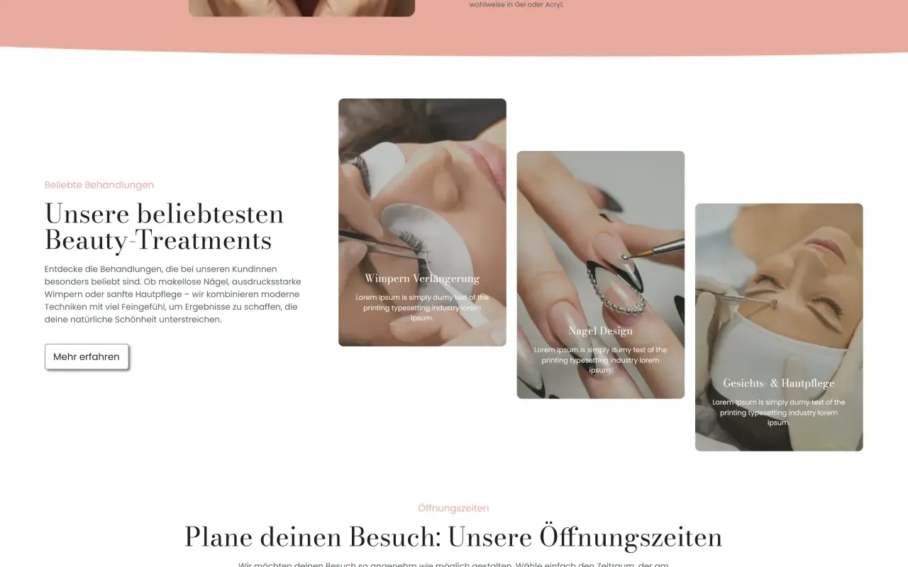 Designkonzept Grace & Glow Beauty Atelier – Ansicht 3 von 5